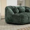 Sapphtopaz Comfortable Chenille Bean Bag Chair with Pillows Lazy Sofa Chair High Back Bean Bag Chairs for Adults Accent Chair for Living Room, Bedroom - 4 of 4