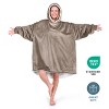 The Bare Homey - Adult Wearable Blanket - Fleece Side Pockets - 4 of 4
