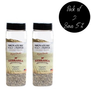 Nebraska Star Beef 24 oz Salt + Pepper Blend - Pack of 2 - 1 of 4