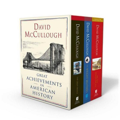 David McCullough: Great Achievements in American History - (Paperback)