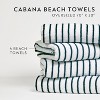 Cabana Stripe 100% Cotton Pool and Beach Towels - Pack of 2 or 4 - Oversized, Absorbent, Quick-Dry Towels - Becky Cameron - 4 of 4