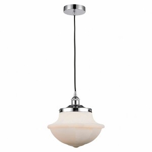 Oxford - 1 Light Cord Hung Mini Pendant In Modern Style-12.13 Inches Tall and 11.75 Inches Wide - 1 of 1