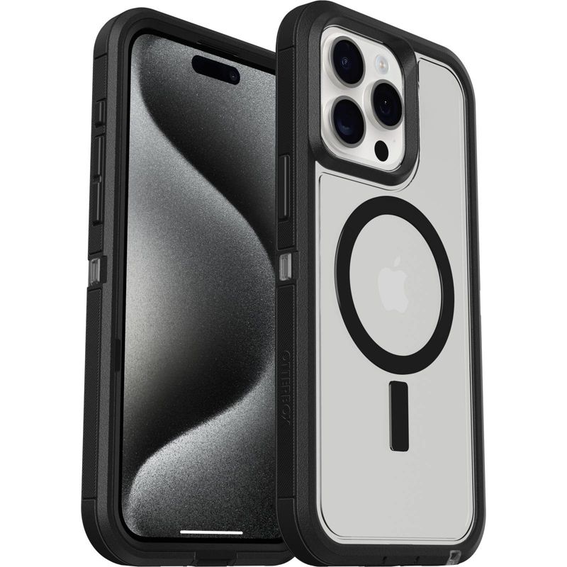 OtterBox Apple iPhone 15 Pro Max Defender Pro XT Series Case with MagSafe - Dark Side, 5 of 8