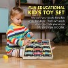 Leo & Friends 12-Piece Wooden Train Set - 4 of 4