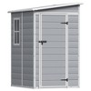 LACOO 5' x 4' Outdoor Storage Plastic Shed with Window and Floor - image 2 of 4