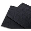 Dainty Home Bostonian Reversible Premium Vegan Leather 12" x 18" Placemats Set of 4 - 3 of 3