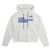 NFL Los Angeles Rams Girls' Cropped Hooded Sweatshirt - image 2 of 3