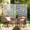 PexFix 72 in. x 47 in. Outdoor Privacy Rectangle Screen Galvanized Steel Panel Divider in White - 4 of 4
