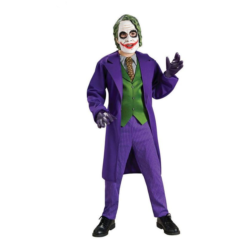 Rubie's The Dark Knight Boys' The Joker Deluxe Costume, 1 of 3