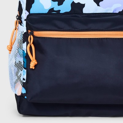 Kids&#39; Backpack with Camouflage - Cat &#38; Jack&#8482; Blue/Orange_3