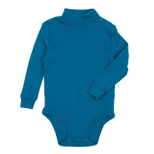 Leveret Baby Long Sleeve Turtleneck Bodysuit - 1 of 2