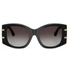 Dolce & Gabbana DG 4501 501/8G Womens Butterfly Sunglasses Black 54mm - 2 of 3
