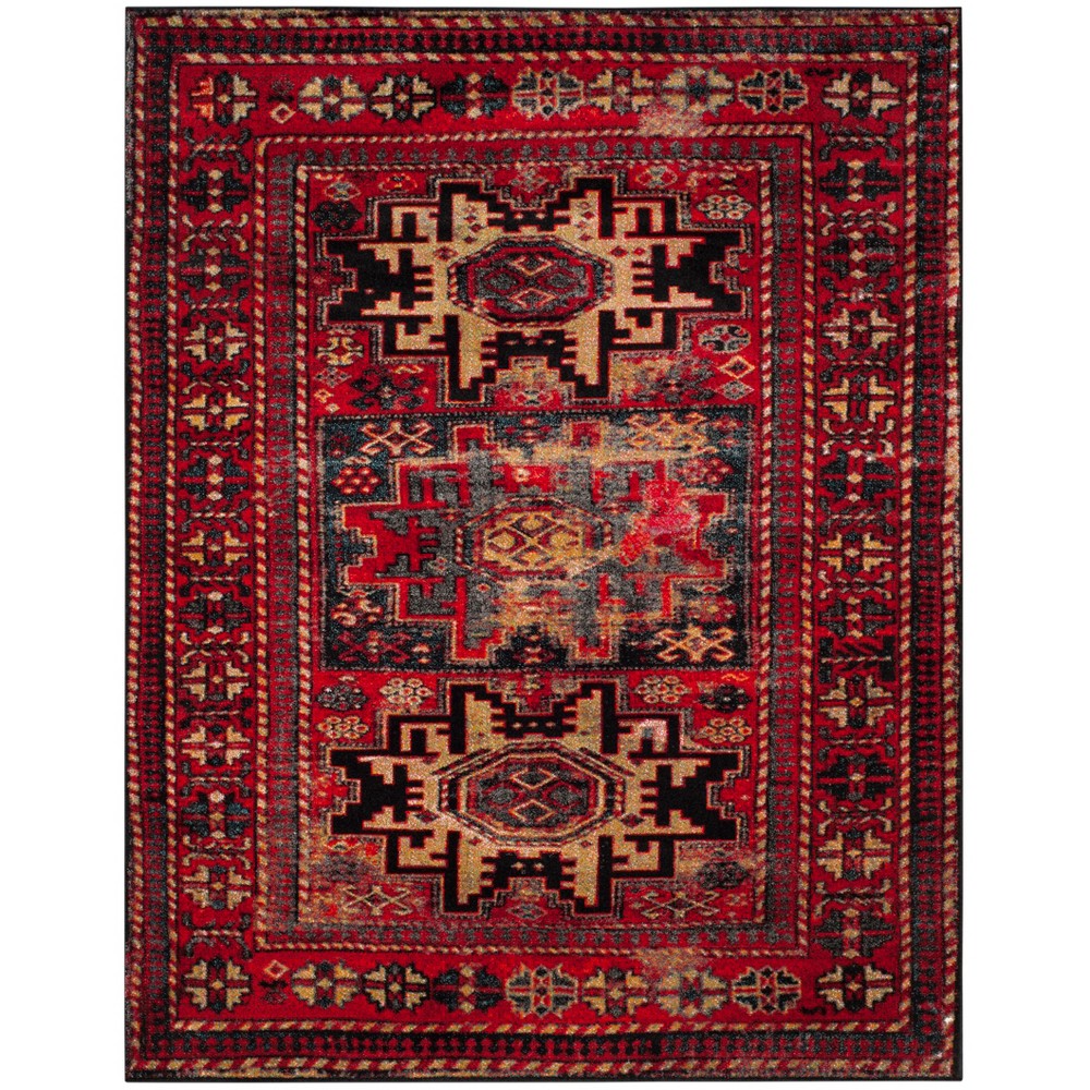 10'6inx14' Florence Rug Red/Multi - Safavieh
