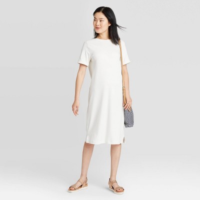 white t shirt dress target