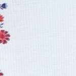 white vine embroidery