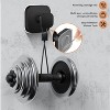 XINGHANZHENXUAN Heavy Duty Suction Cup Hooks (2 Pack) - Strong, Reusable Adhesive Hooks for Towels & Coats - Black - 3 of 4