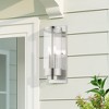 Livex Lighting Hillcrest 2 - Light Wall Light in  Brushed Nickel - 4 of 4