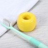 Unique Bargains Bathroom Round Mini Ceramic Toothbrush Holder 1.65"x1.18" - 2 of 4