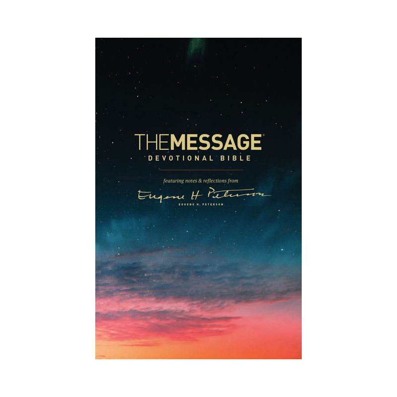 The Message Devotional Bible - by Eugene H Peterson, 1 of 2
