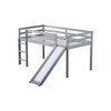 Whisen Twin Loft Bed with Slide, Ladder & Guardrails - 4 of 4