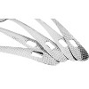 Lexi Home 5-Piece Stainless Steel Hammered Mini Kitchen Utensil Set - 3 of 4