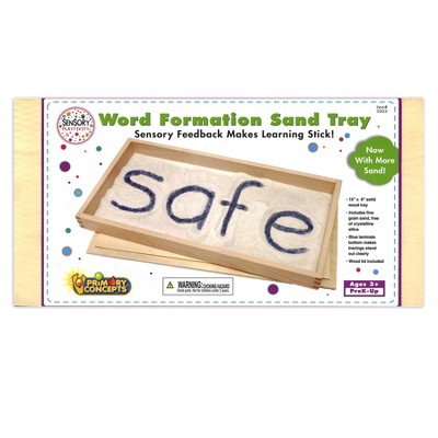 Primary Concepts Word Formation Sand Tray, 15" x 8"