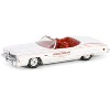 1973 Cadillac Eldorado Convertible "57th Annual Indianapolis" White with Red Interior 1/64 Diecast Model Car by Greenlight - 2 of 3