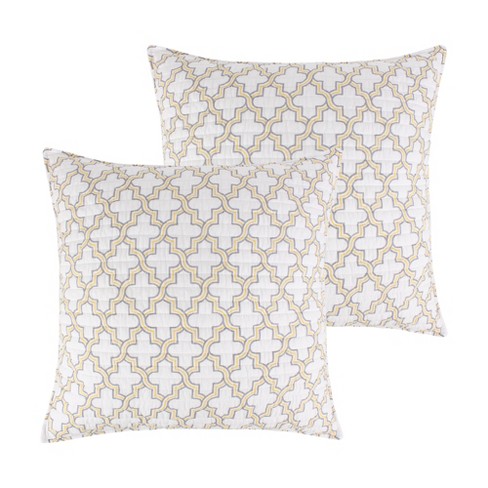 Reverie Euro Shams Set of 2 - Quilted - Levtex Home - image 1 of 3