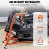 Heavy Duty Creeper - 440 Lbs Capacity, Adjustable Height 48'-66' with 4 Swivel Casters for Truck, Garage, Auto Repair & Maintenance - 2 of 4