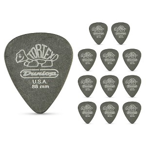 Dunlop Tortex Pitch Black Standard Guitar Picks 1 Dozen - 1 of 4