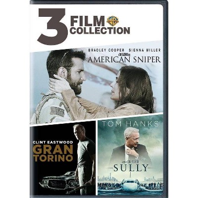 3 Film Collection: American Sniper / Gran Torino / Sully (DVD)(2019)