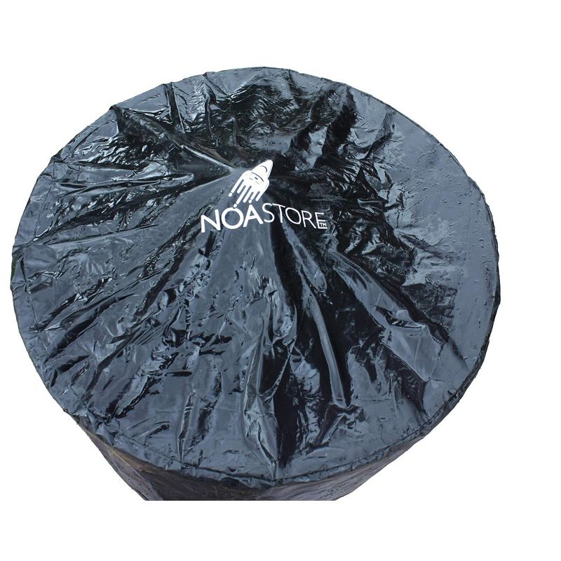 Noa Store 30" Black BBQ Grill Covers 210D Heavy Duty Waterproof, 2 of 6