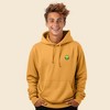 Dalix Alien Embroidered Fleece Zip Hoodie Cold Fall Winter Mens - 2 of 4