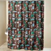 The Lakeside Collection Campsite Bathroom Collection - Shower Curtain 1 Pieces - 2 of 3