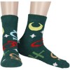 Sailor Moon Socks Women's Artemis And Luna 3D Ears Fuzzy Mid-Calf Crew Socks - 3 of 4