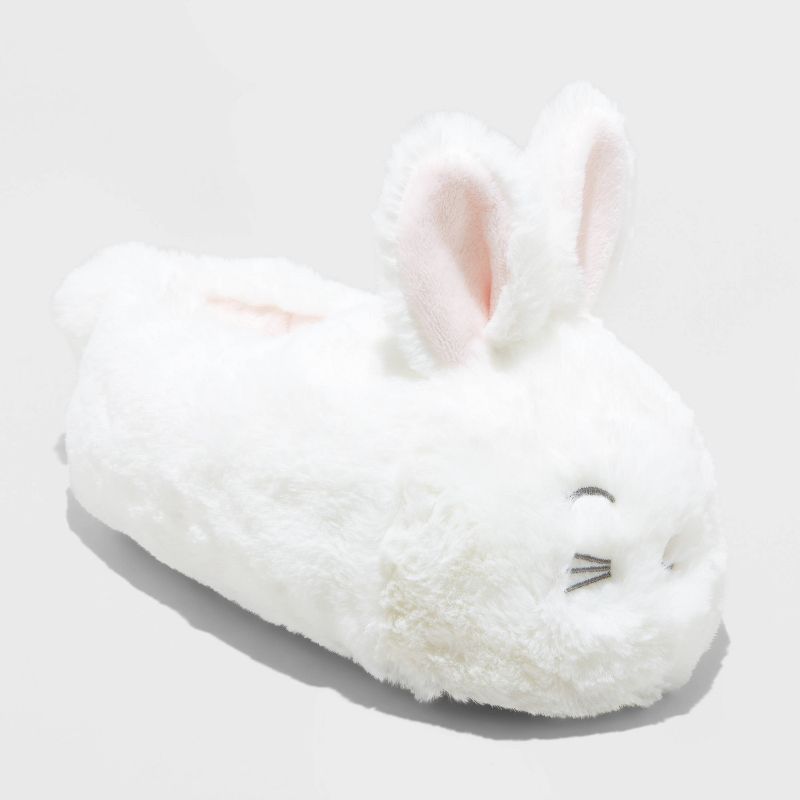 Kids' Heidi Bunny Loafer Slippers - Cat & Jack™ Ivory, 1 of 6