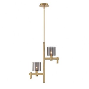 Eurofase Lighting Decato 2 - Light Pendant in  Brushed Gold - 1 of 4