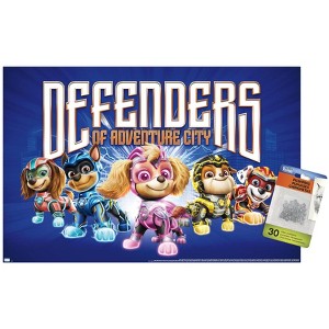 Trends International Paw Patrol: The Mighty Movie - Defenders Unframed Wall Poster Prints - 1 of 4