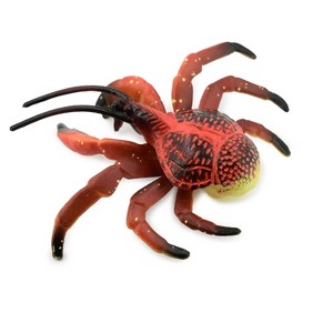 Collectible Wildlife Gifts | Crab, Coconut Crab, Museum Quality, Hand Painted, Rubber Crustaceans, Realistic Toy Model, Gift,   4"   CH196 BB117 - 1 of 4