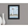 HomeRoots Cape May Light Black Framed Print Wall Art - 2 of 4