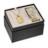 Bulova Men's Crystal Accent Gold-Tone Stainless Steel Watch and Dog Tag Crystal Accent Pendant Box Set - 4 of 4