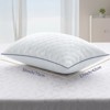 FONTOI 2 Pack Neck Support Pillows, All-Season Comfort for Queen Size, Perfect for Home, Hotel, White, 18.9"*5.9"*29.5" - 3 of 4