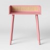 Rattan and Wood Kids' Desk Pink - Pillowfort™ - 3 of 4