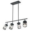 Bella Depot Modern 4-Light Metal Chandelier  PendBlack ant Light for Hallway, Kitchen Island - 2 of 4
