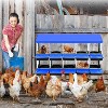 TackView Chicken Nesting Boxes for Laying Eggs, Metal Egg Laying Boxes with Bracket Legs, with Collecting Eggs Trays - 2 of 4