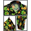 LA LEELA Mens Hawaiian Short Sleeve Button Down Shirt Men's Summer Shirts Casual Beach Vacation Hawaii Island Shirts for Men Funny - 3 of 4
