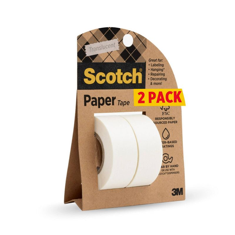 Scotch 2pk Paper Tape, 3 of 16