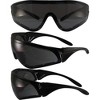 Global Vision Eyewear Rattlesnake Safety Motorcycle Glasses with Smoke Lenses - 4 of 4