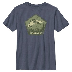 Boy's Mossy Oak Mallard Green Badge T-Shirt - 1 of 4