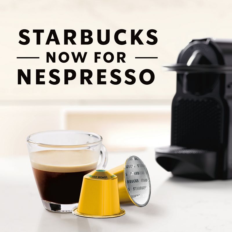 Starbucks by Nespresso Original Line Pods Light Roast Coffee Blonde Espresso Roast - 10ct, 4 of 9